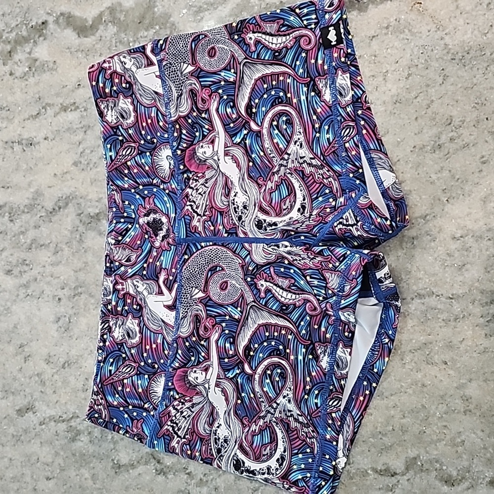 Mermaid wodbottom shorts
